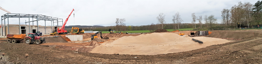 Panorama Baustelle Ruhrufer